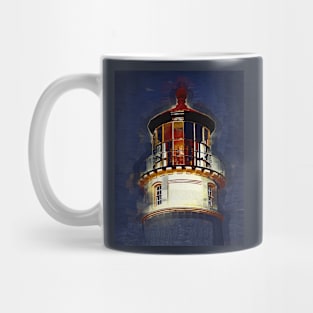 Umpqua Lighthouse in Gothic Mug